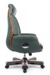 Кресло для руководителя Riva Design Byron YS1505A зелёная кожа - 2