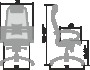 Кресло для руководителя Метта Samurai  SL-1.03 черный - 4