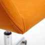 Кресло для персонала TetChair Modena оранжевый флок - 5
